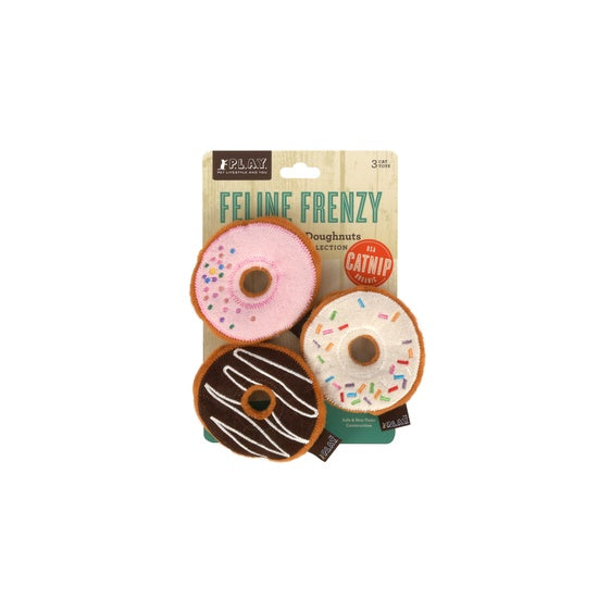 PLAY Feline Frenzy Kitty Kreme Doughnuts