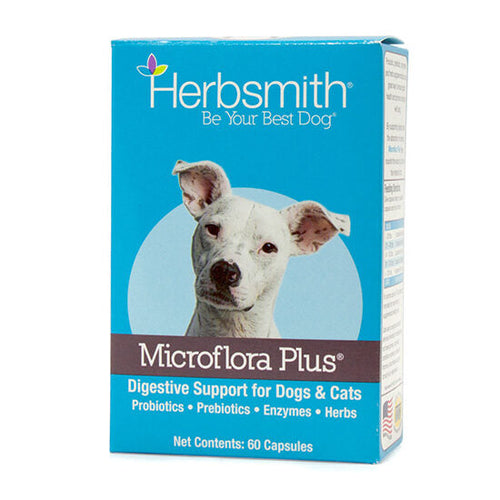 Herbsmith Microflora Plus Digestive Support for Dogs & Cats