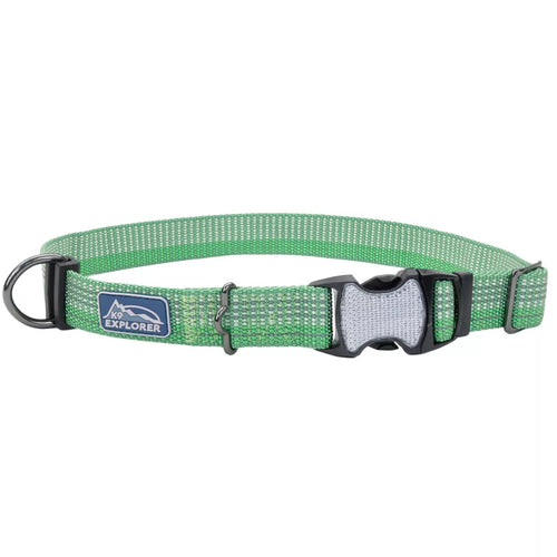 Coastal Pet Products K9 Explorer Brights Reflective Adjustable Dog Collar (1 x 12”-18”, Canyon)