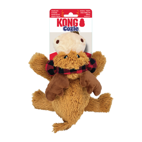 KONG Holiday – Cozie Reindeer Dog Toy