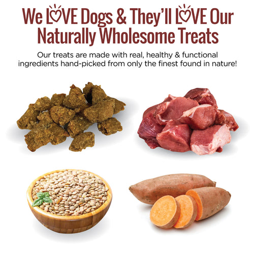 Smart Cookie Wild Boar & Sweet Potato Grain Free Dog Treats for Sensitive Stomachs & Allergies (5 oz)