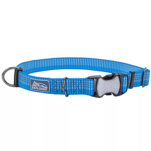 Coastal Pet Products K9 Explorer Brights Reflective Adjustable Dog Collar (1 x 12”-18”, Canyon)