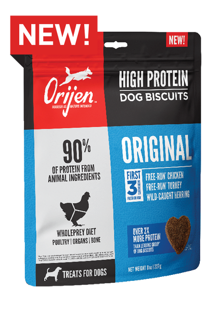 ORIJEN High Protein Dog Biscuits Original BISCUITS & CRUNCHY TREATS