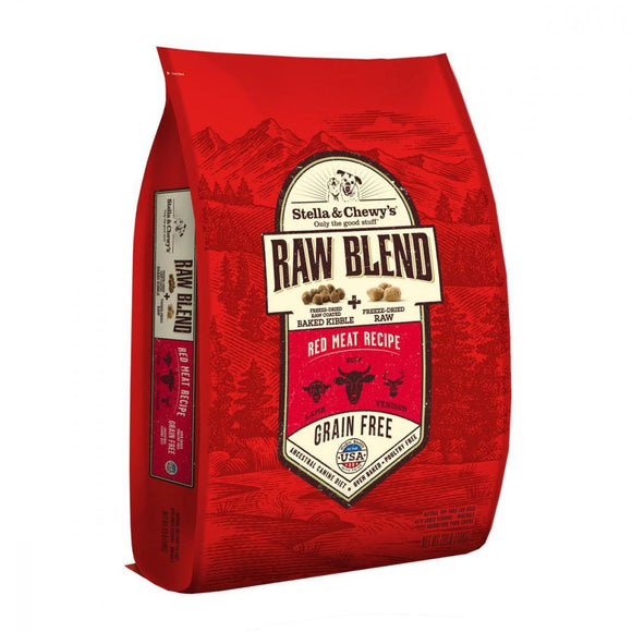 Stella & Chewy's Raw Blend Kibble Red Meat Recipe Dry Dog Food