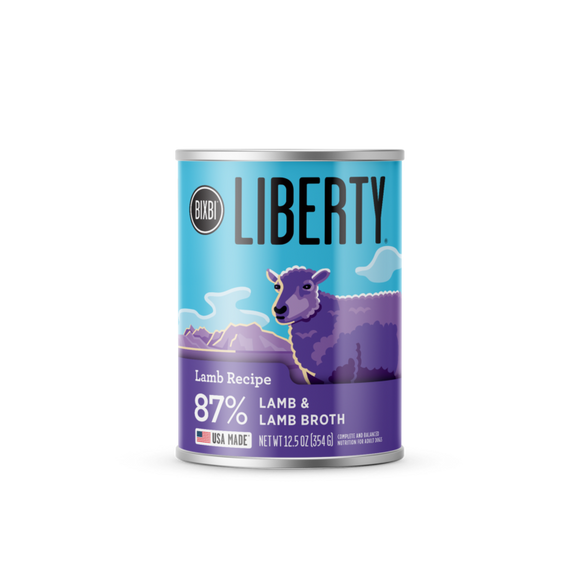 BIXBI Liberty® Wet Food for Dogs – Lamb Paté Recipe