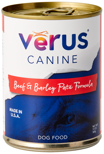 VēRUS Beef & Barley Paté Formula Dog Food