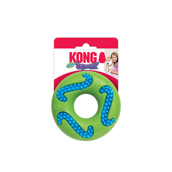 Kong Squeezz Goomz Ring Dog Toy