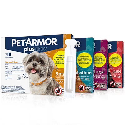 Petarmor plus best sale flea and tick