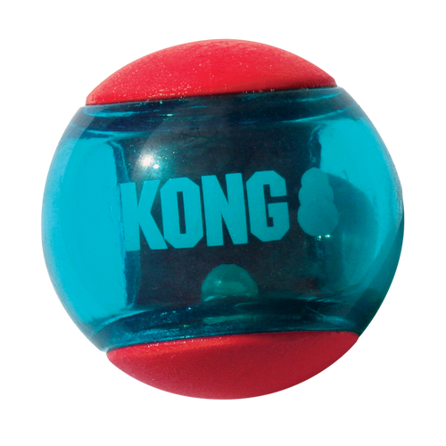 Kong Squeezz Action Ball Red Dog Toy