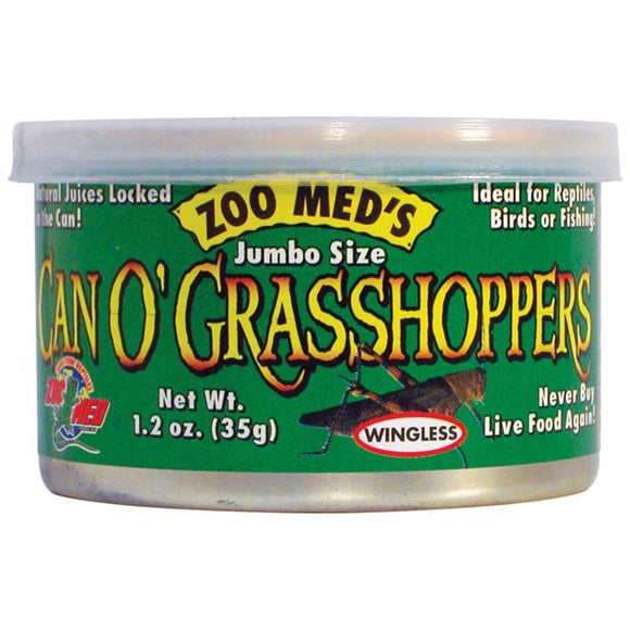 CAN O' GRASSHOPPERS