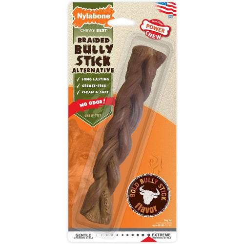 POWER CHEW ALTERNATIVE BRAIDED BULLY STICK